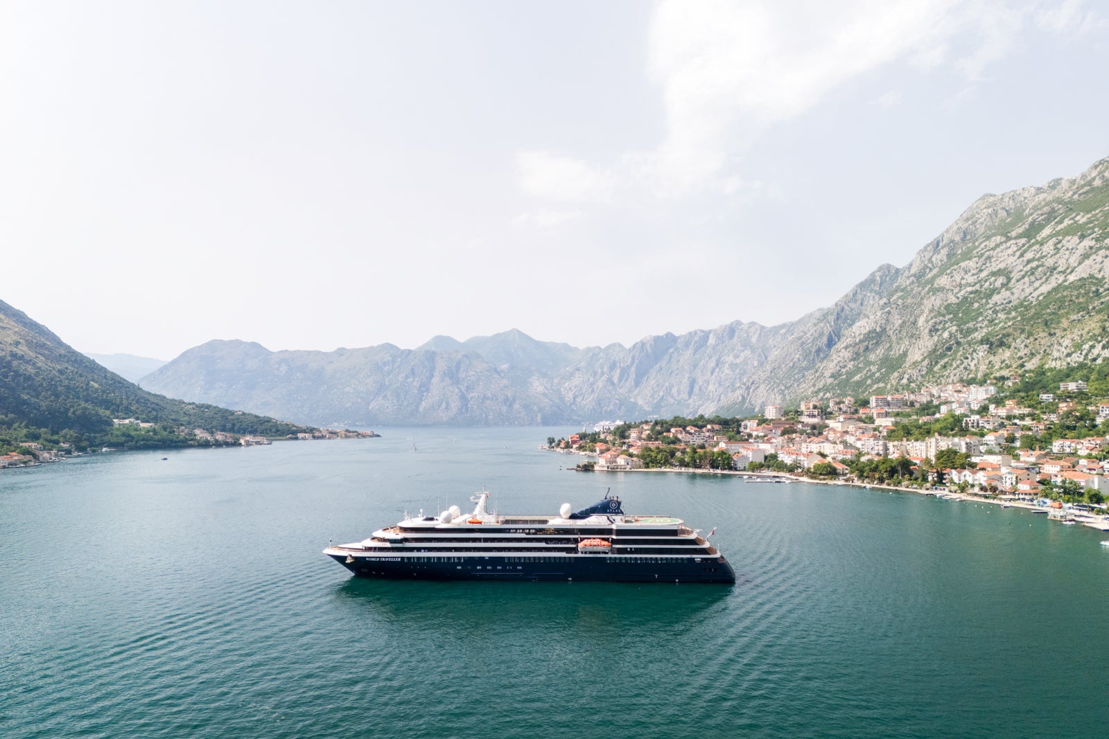 World Traveller Aerial Kotor, Montenegro