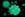 An artist's rendering of norovirus